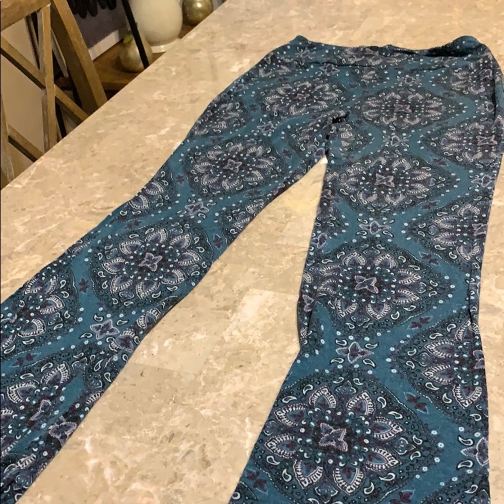 Charlotte Russe patterned pants